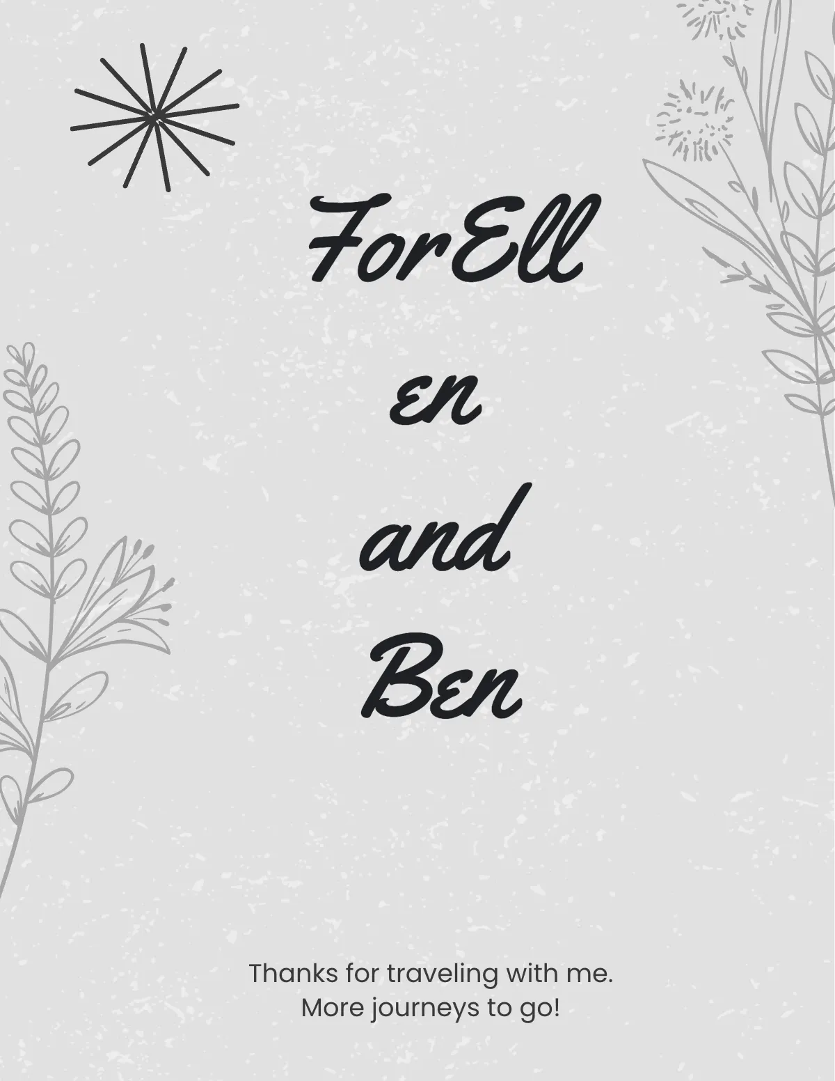 Free Black And White Travel Photo Book Template to Edit Online