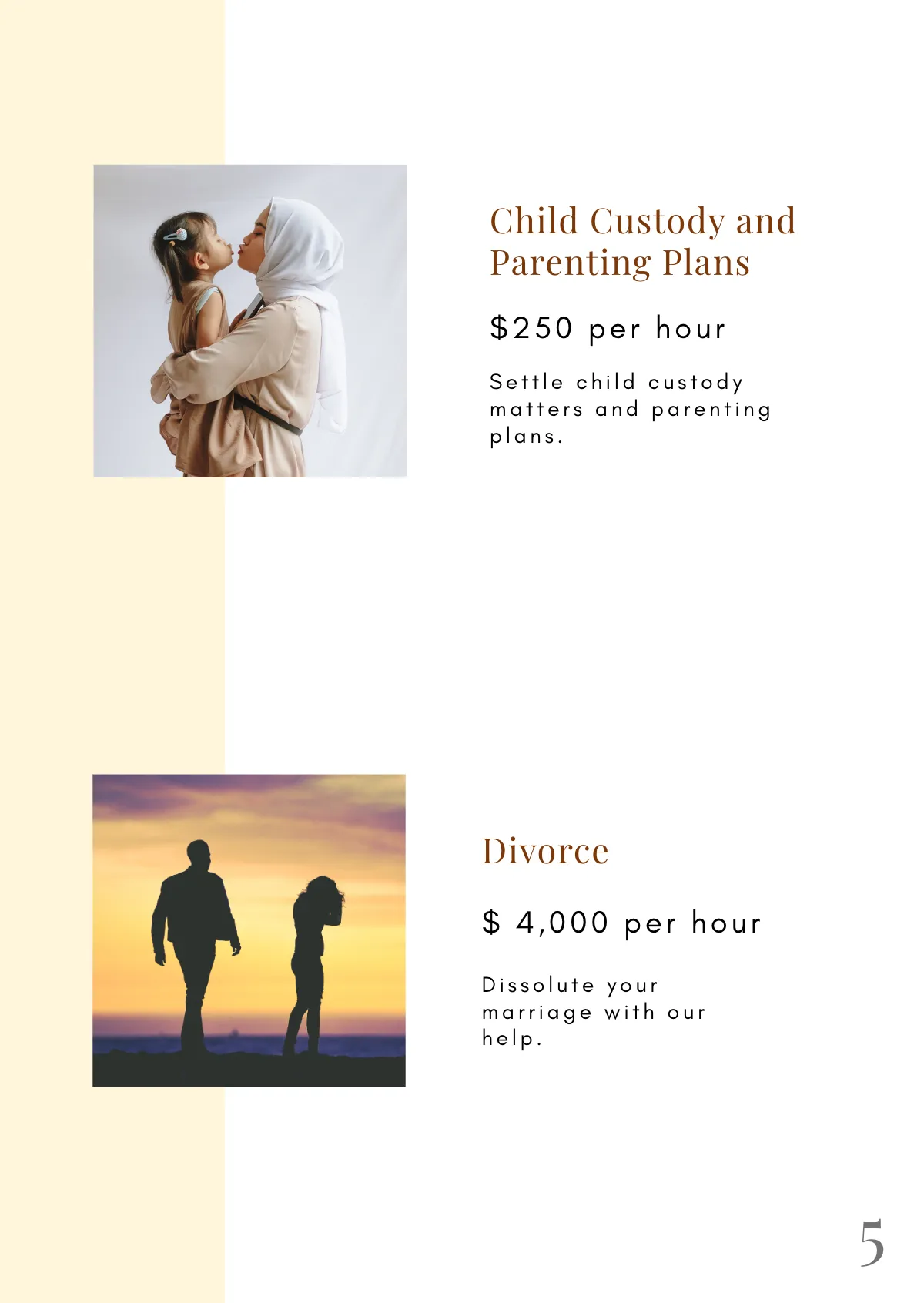 Free Law Firm Booklet Template to Edit Online