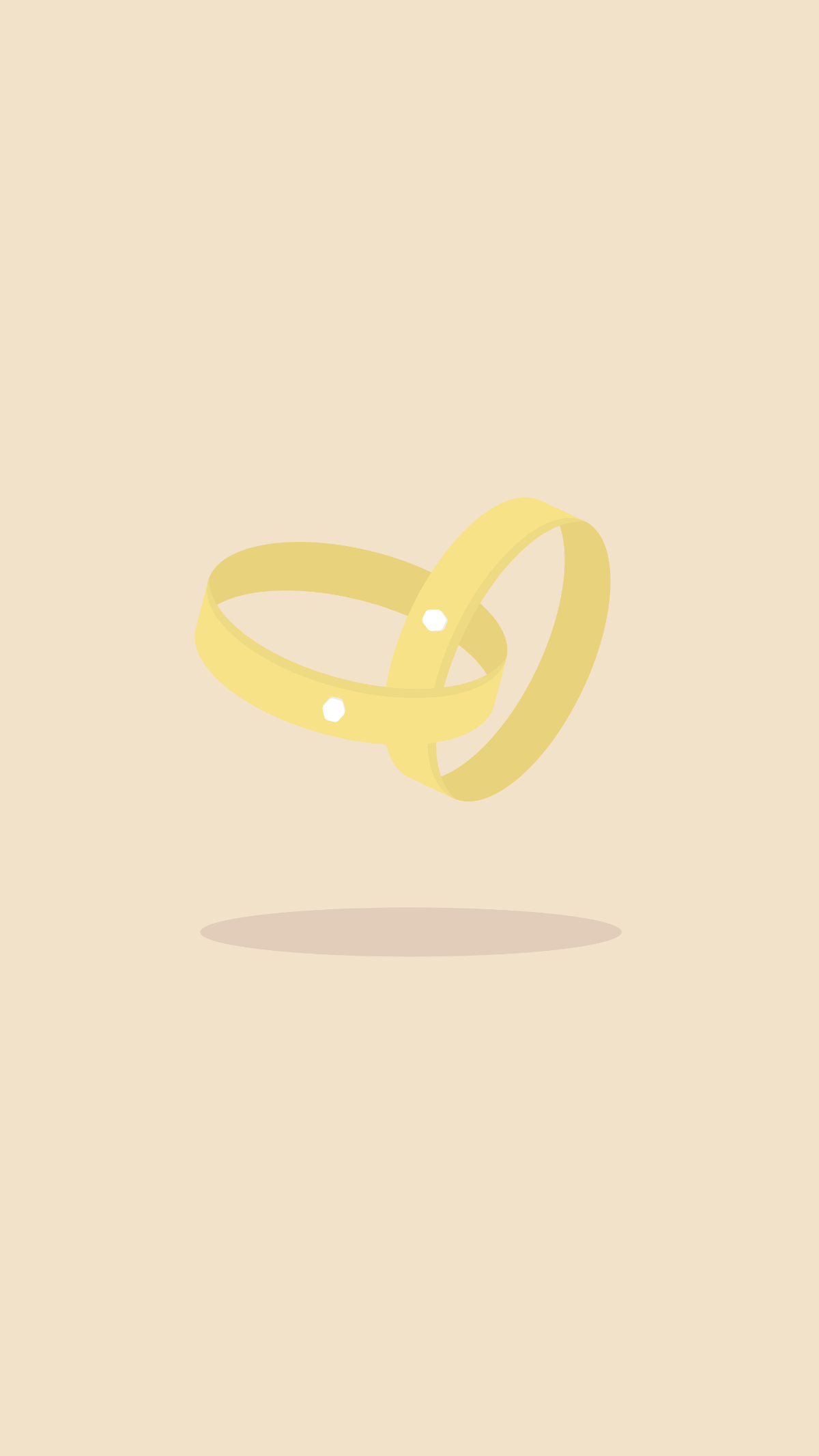 Wedding Ring Mobile Background Template