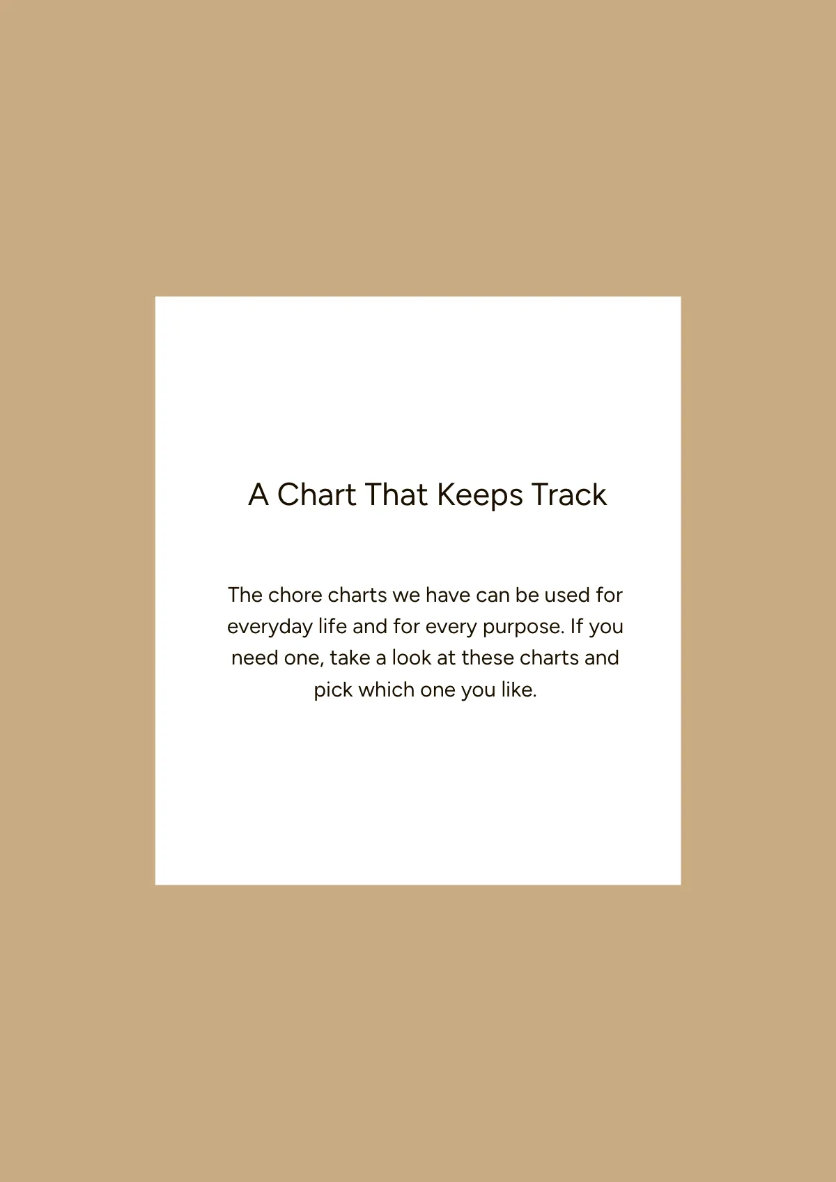 Free Chore Chart Magnet Template to Edit Online