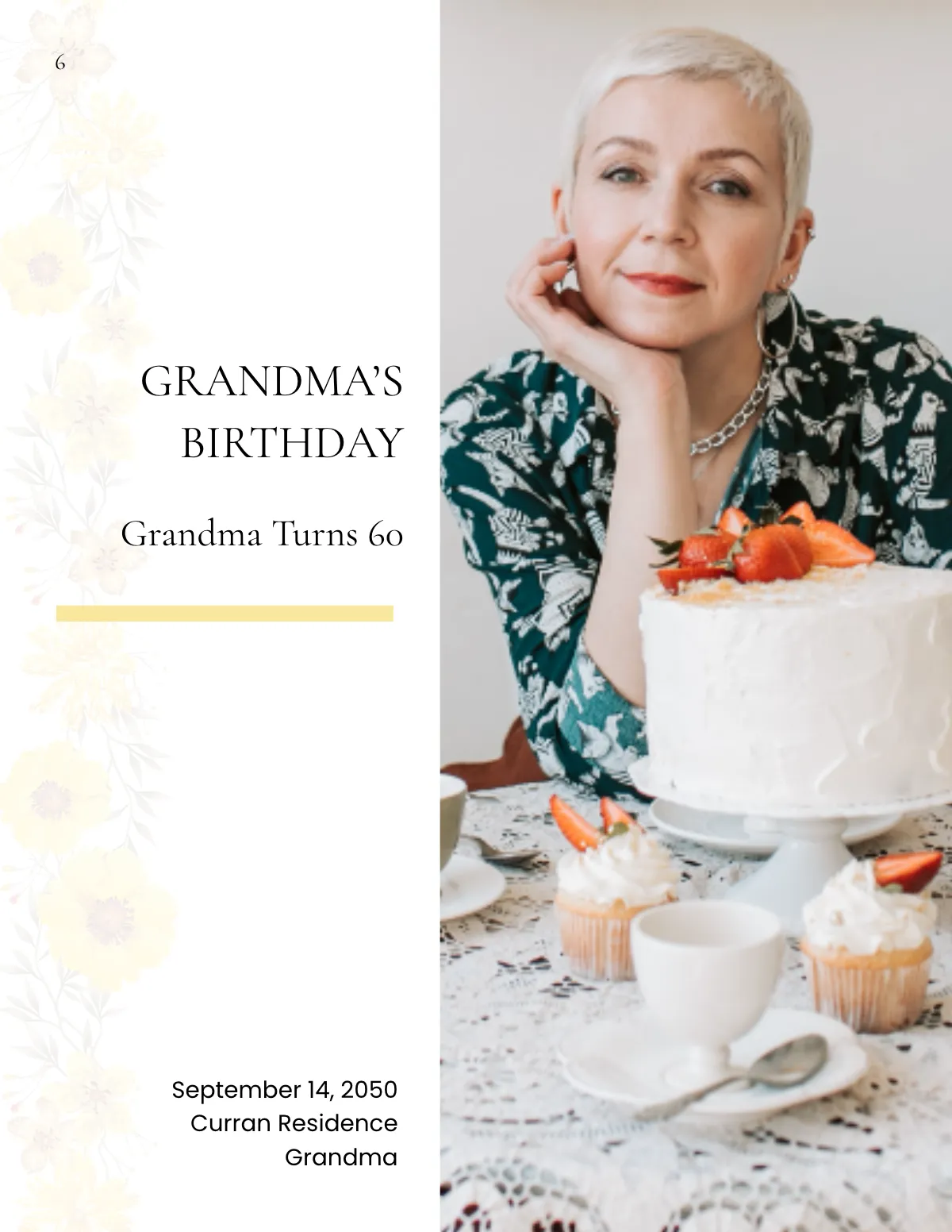 Free Grandma's Brag Photo Book Template to Edit Online