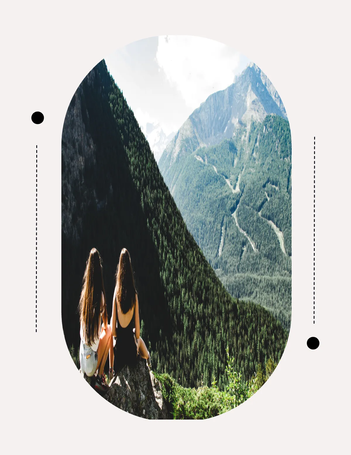 Free Best Friends Travel Photo Book Template to Edit Online
