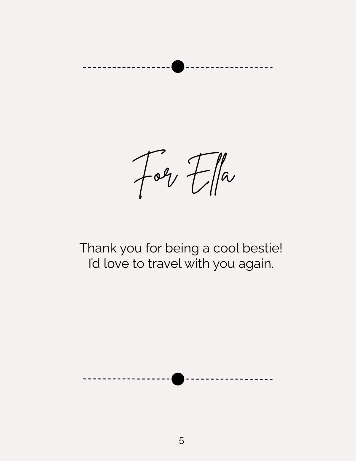 Free Best Friends Travel Photo Book Template to Edit Online