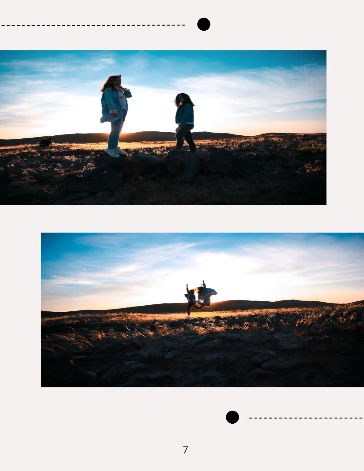Free Best Friends Travel Photo Book Template to Edit Online