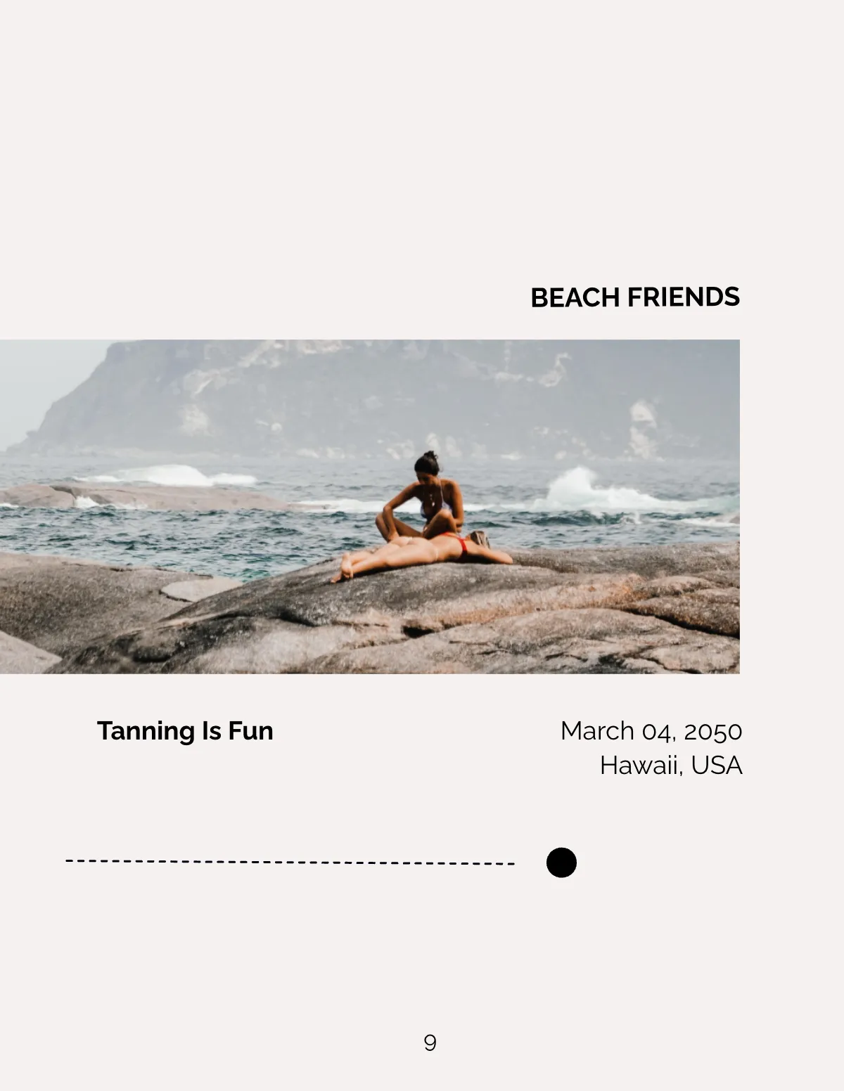 Free Best Friends Travel Photo Book Template to Edit Online