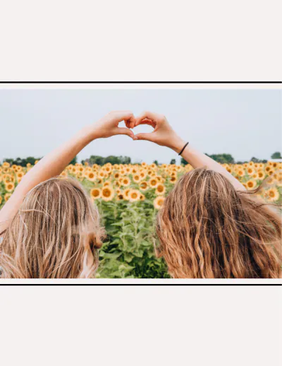 Free Best Friends Travel Photo Book Template to Edit Online