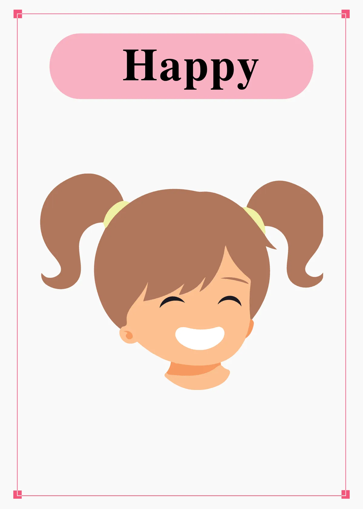 Free Vocabulary Flashcard Template to Edit Online