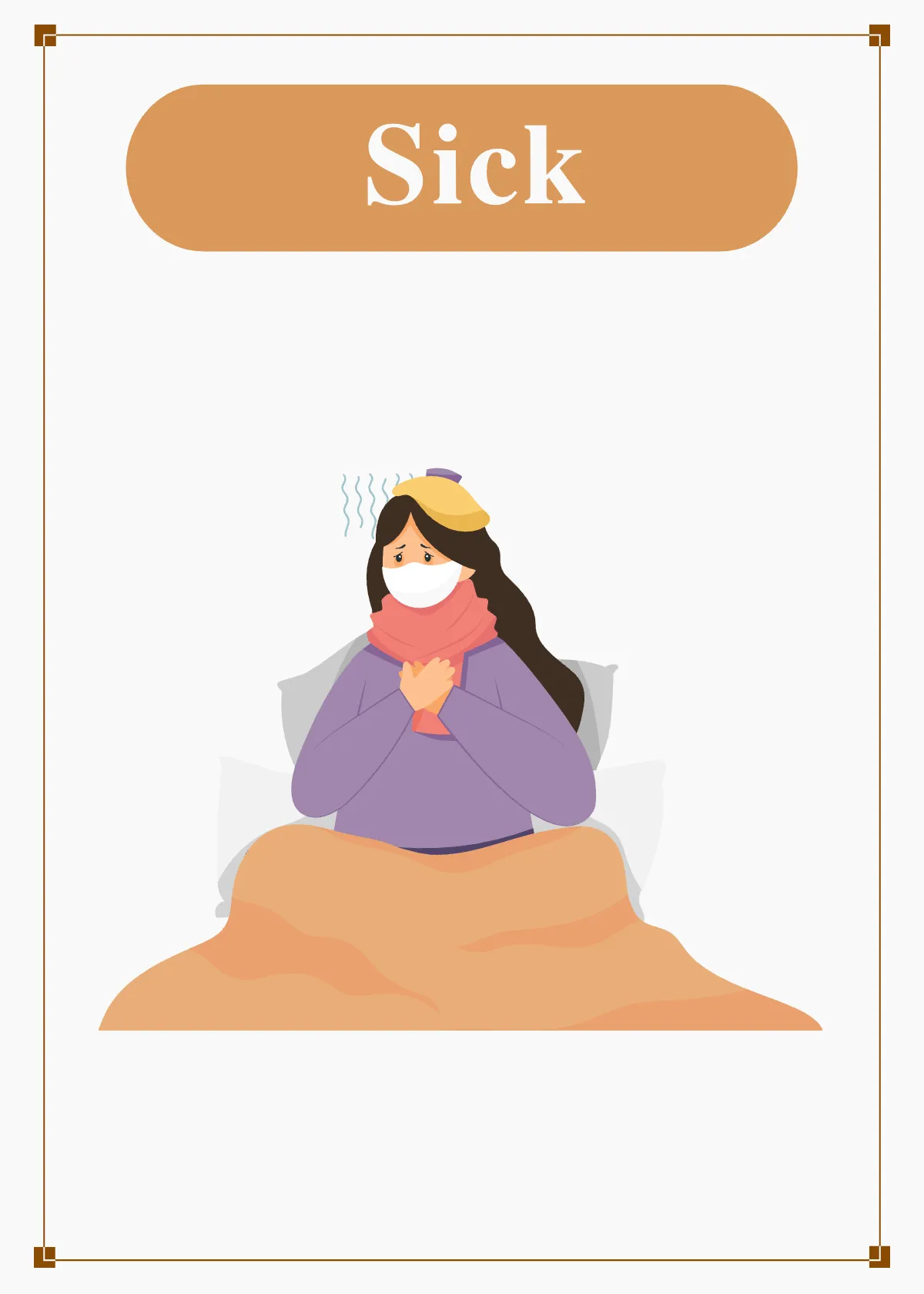 Free Vocabulary Flashcard Template to Edit Online