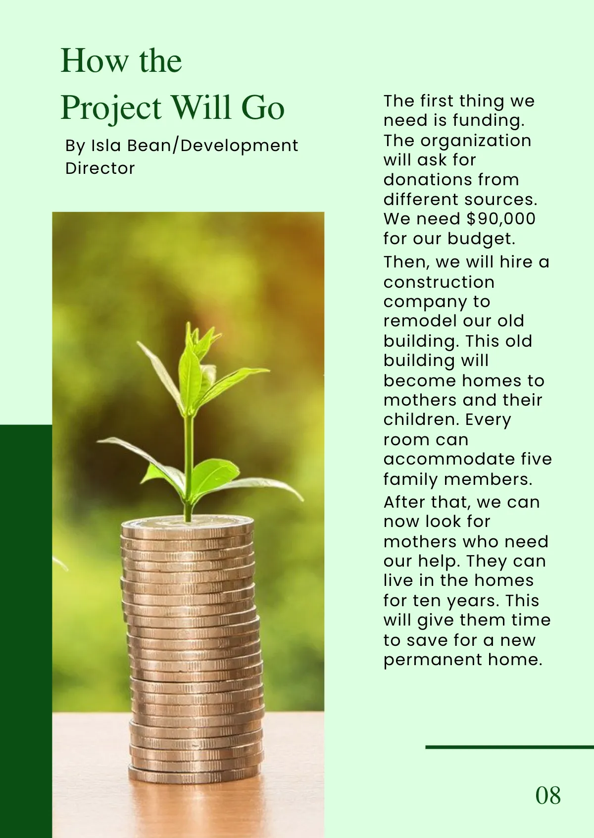 Free Project Booklet Template to Edit Online