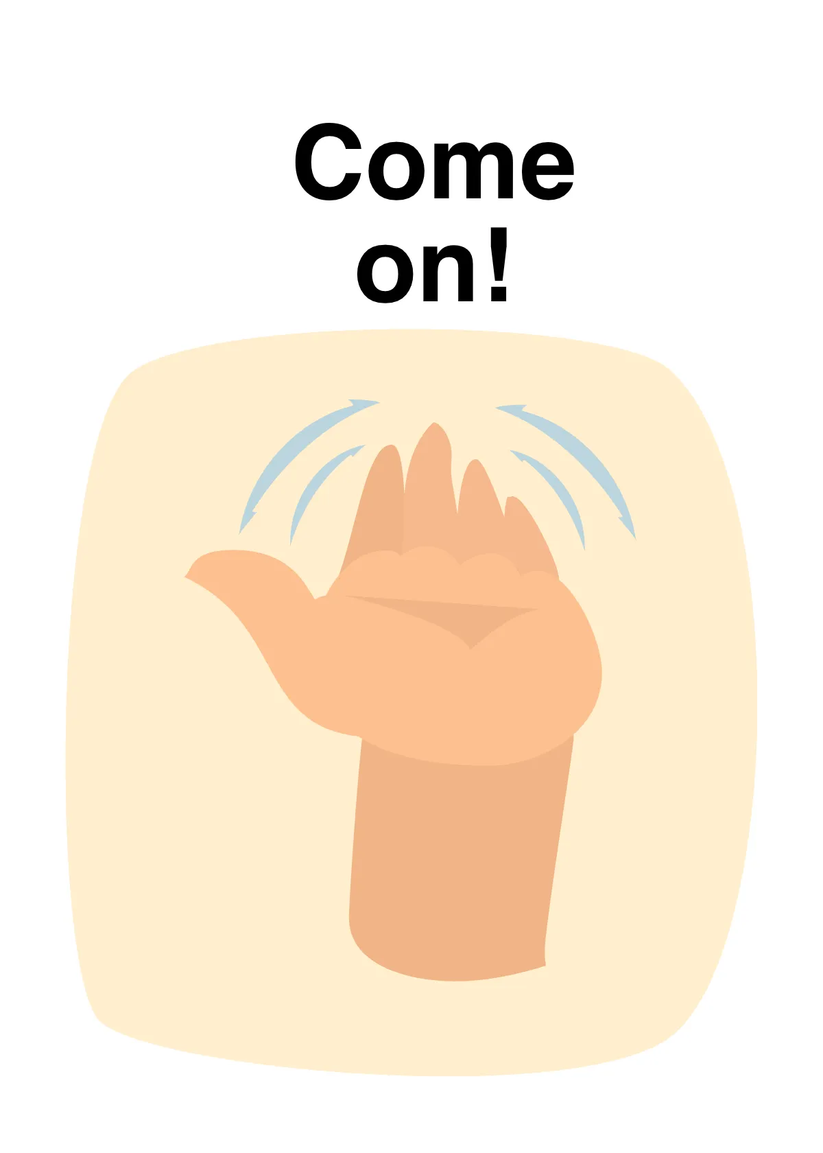 Free Gesture Flashcard Template to Edit Online