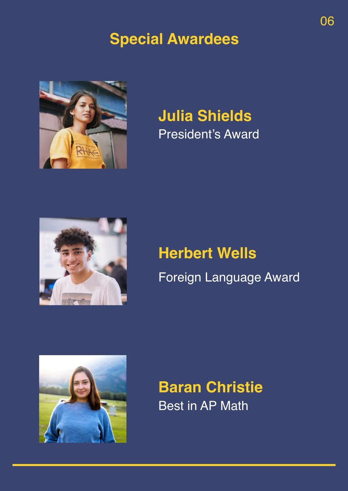 Free Graduation Booklet Template to Edit Online