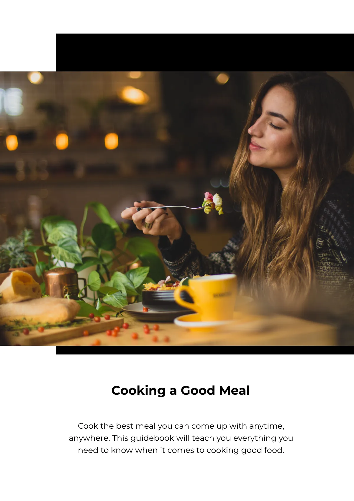 Free Food Background Magnet Template to Edit Online