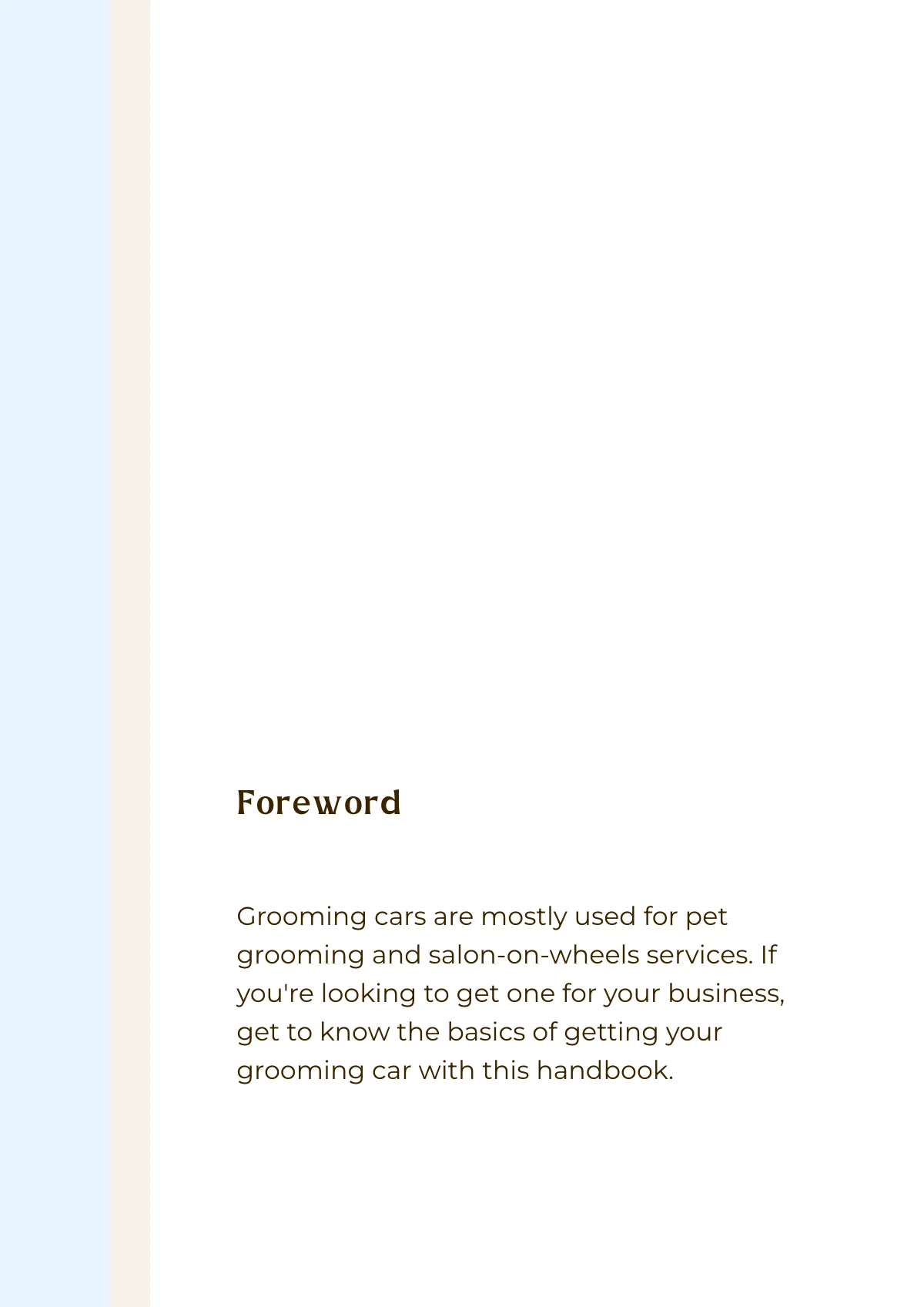 Free Grooming Car Magnet Template to Edit Online