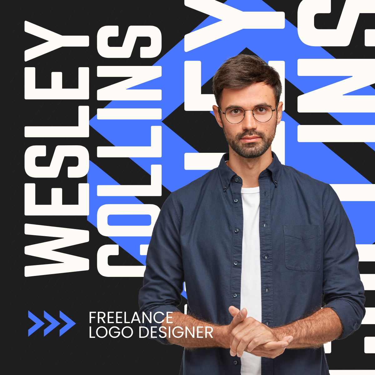 Freelance Logo Designer Linkedin Post Template