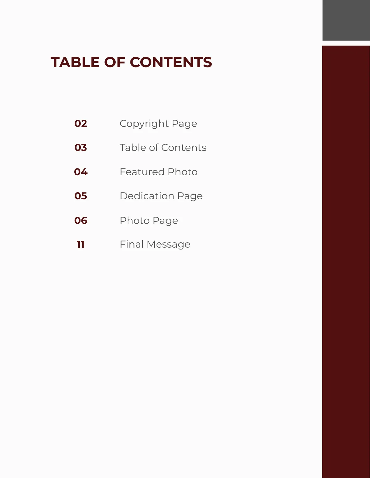 Free Photography Portfolio Photo Book Template to Edit Online