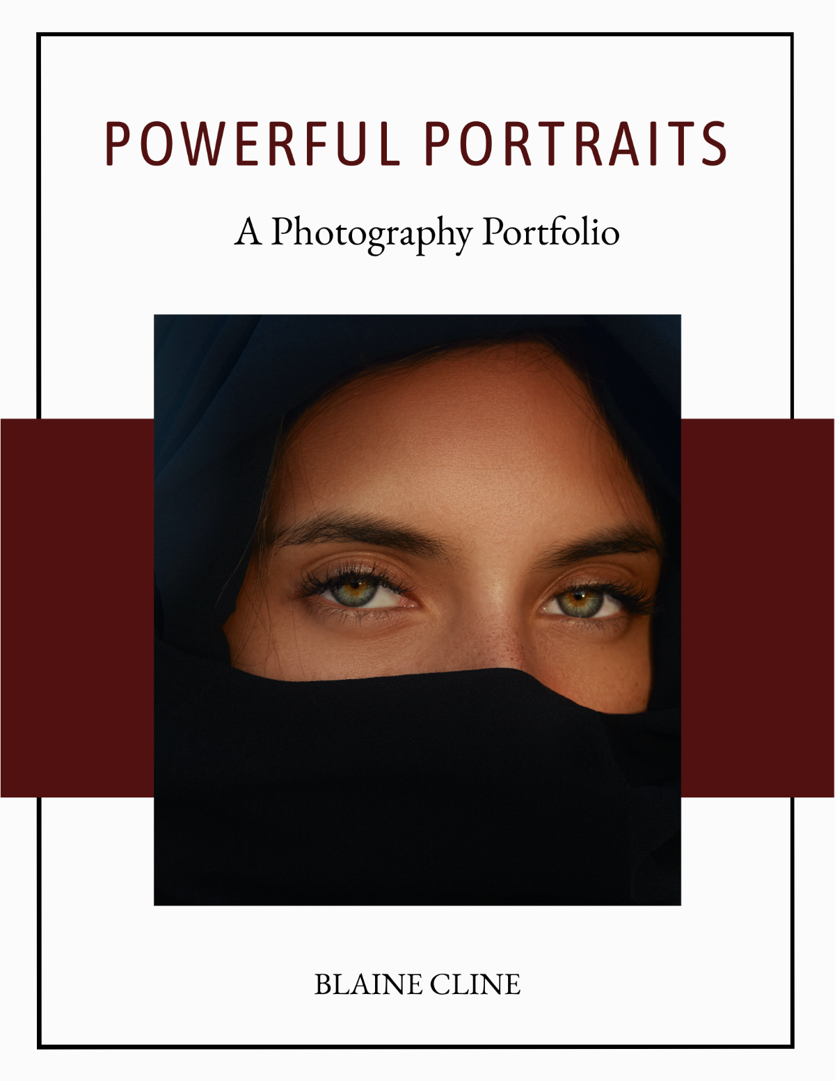 Photography Portfolio Photo Book Template