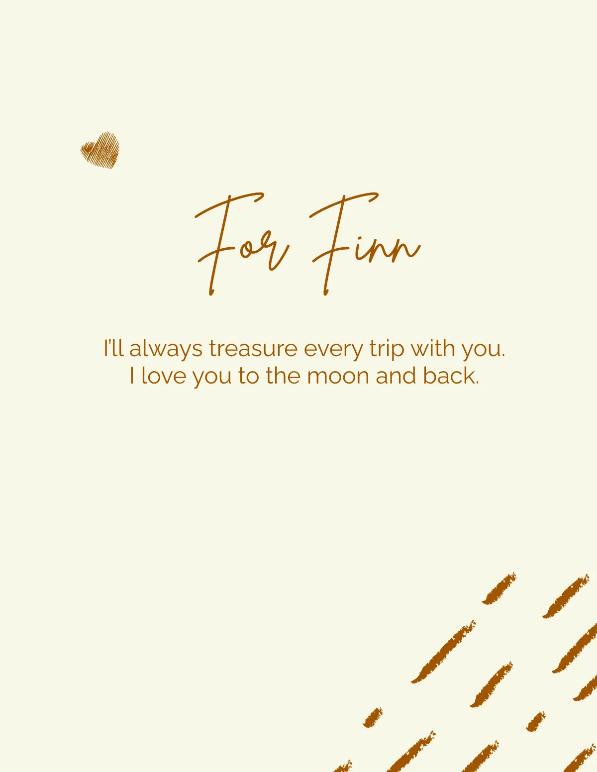 Free Couple Travel Photobook Template to Edit Online