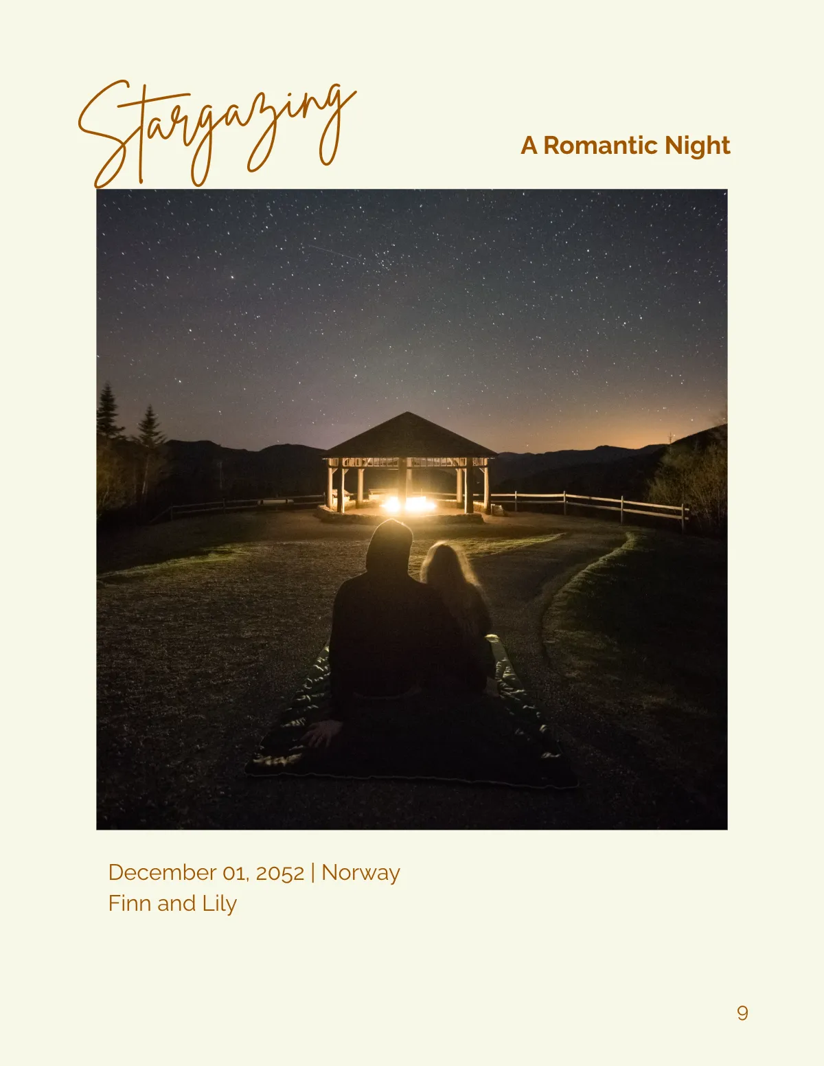 Free Couple Travel Photobook Template to Edit Online