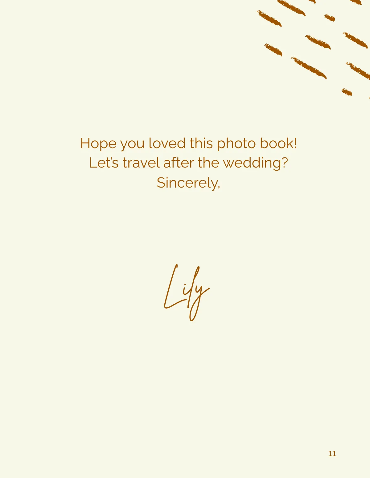 Free Couple Travel Photobook Template to Edit Online