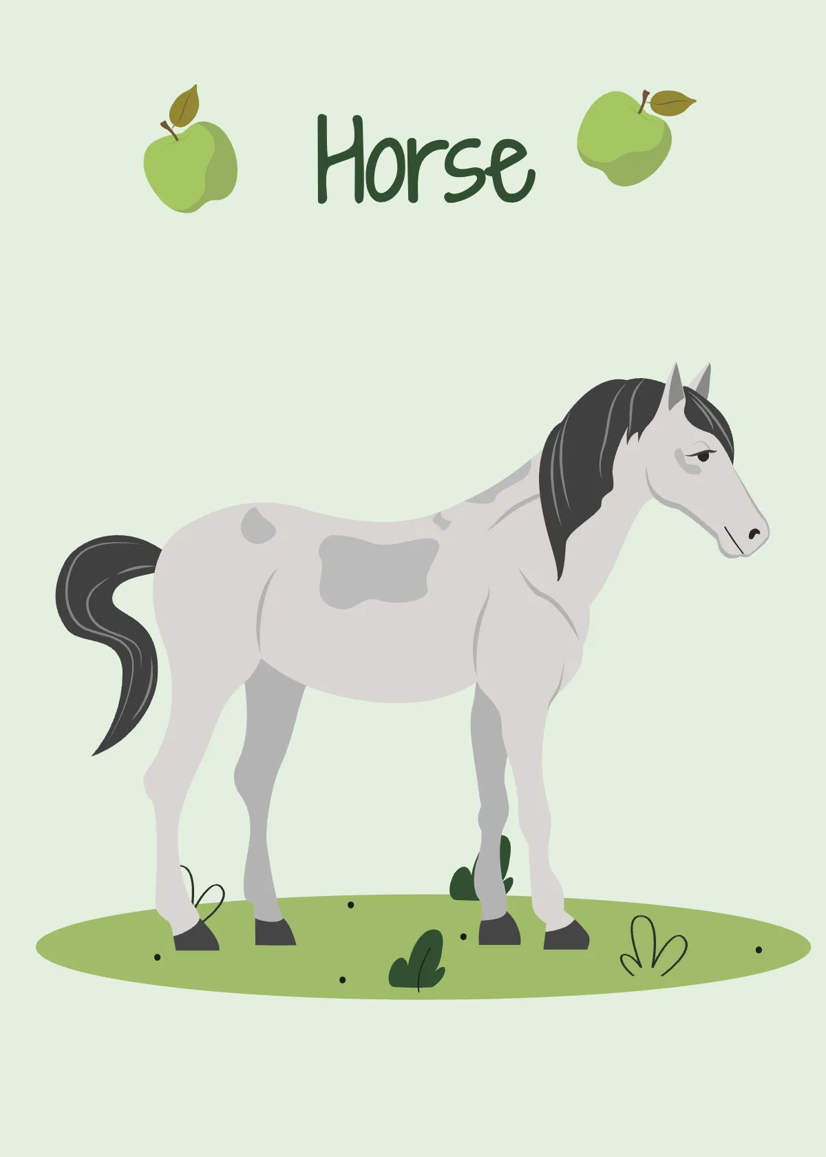 Free Animal Flashcards Template to Edit Online