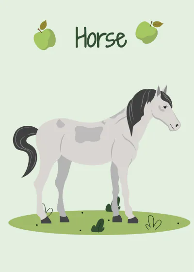 Free Animal Flashcards Template to Edit Online