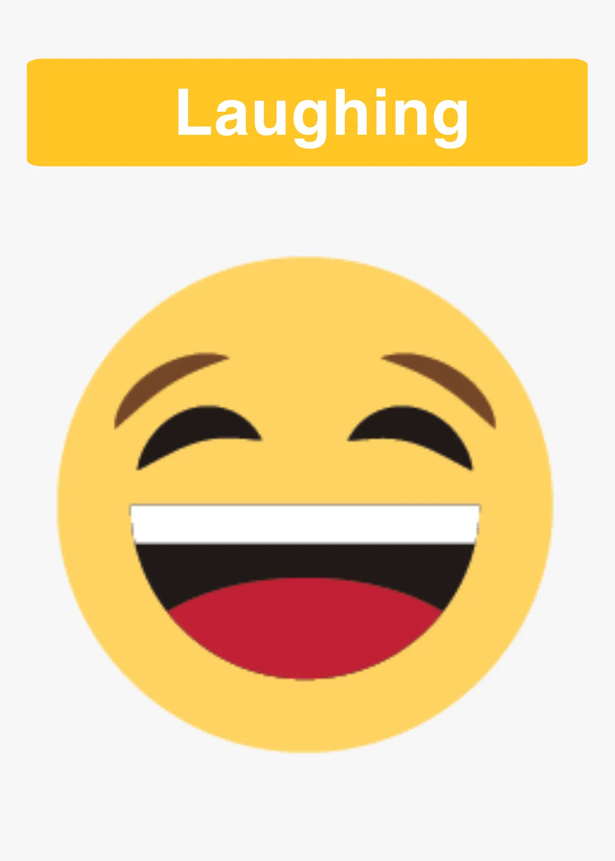 Free Emoticons Flashcard Template to Edit Online