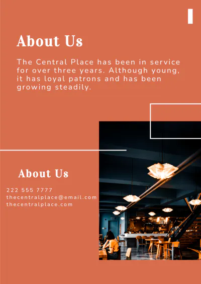 Free Menu Booklet Template to Edit Online