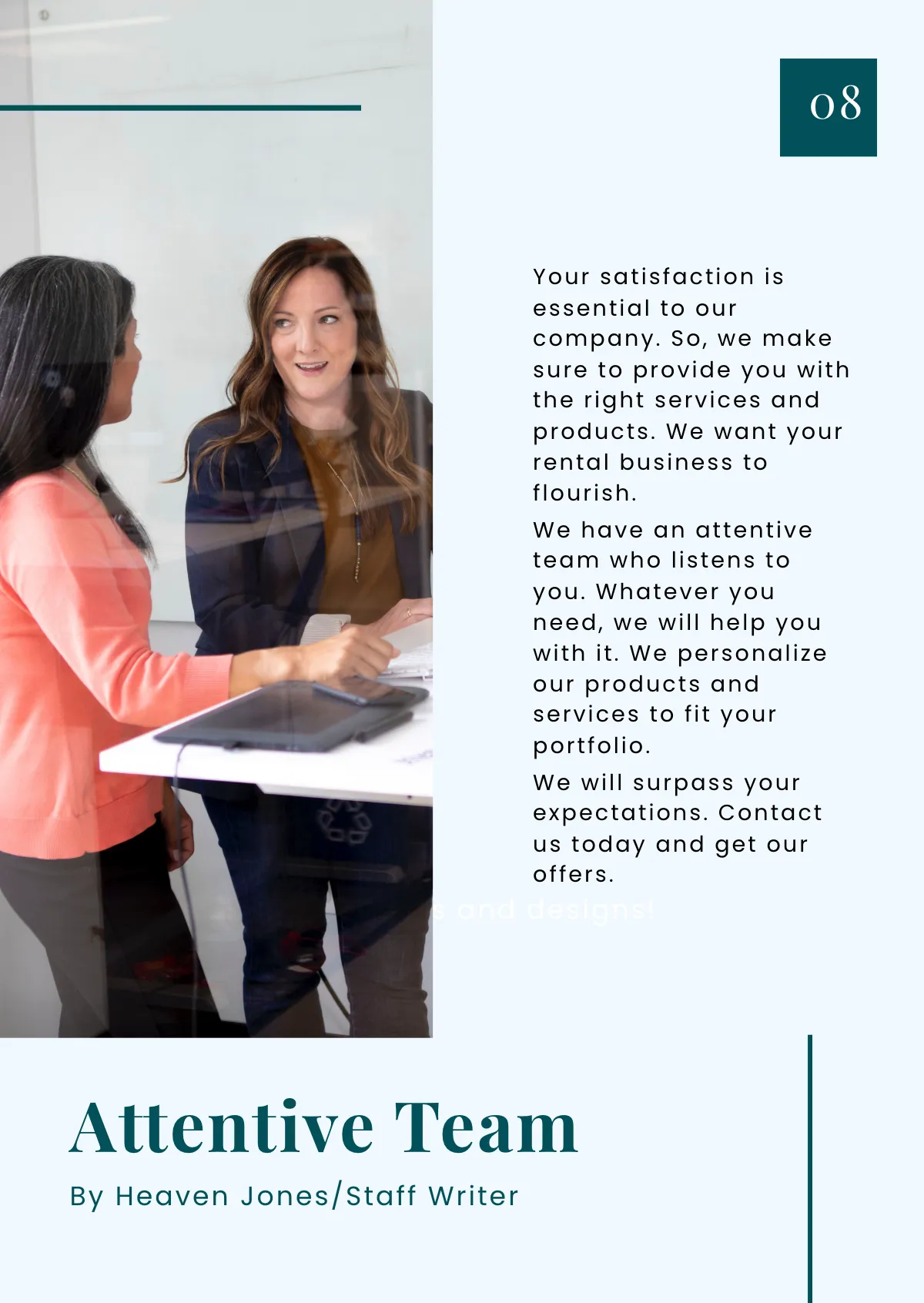 Free Real Estate Booklet Template to Edit Online