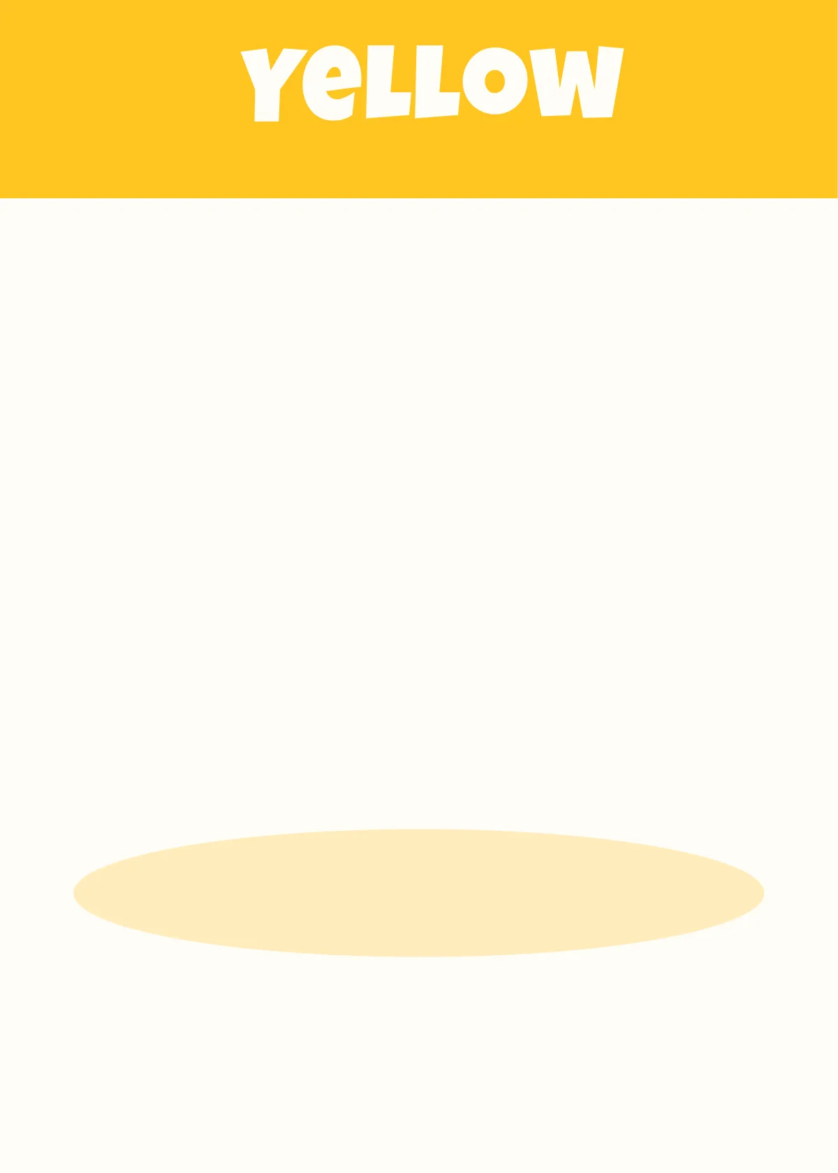 Free Color Names Flashcard Template to Edit Online