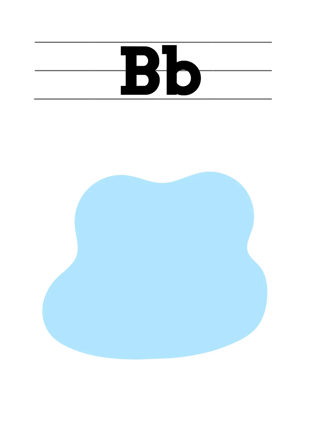 Free Letter Flashcards Template to Edit Online