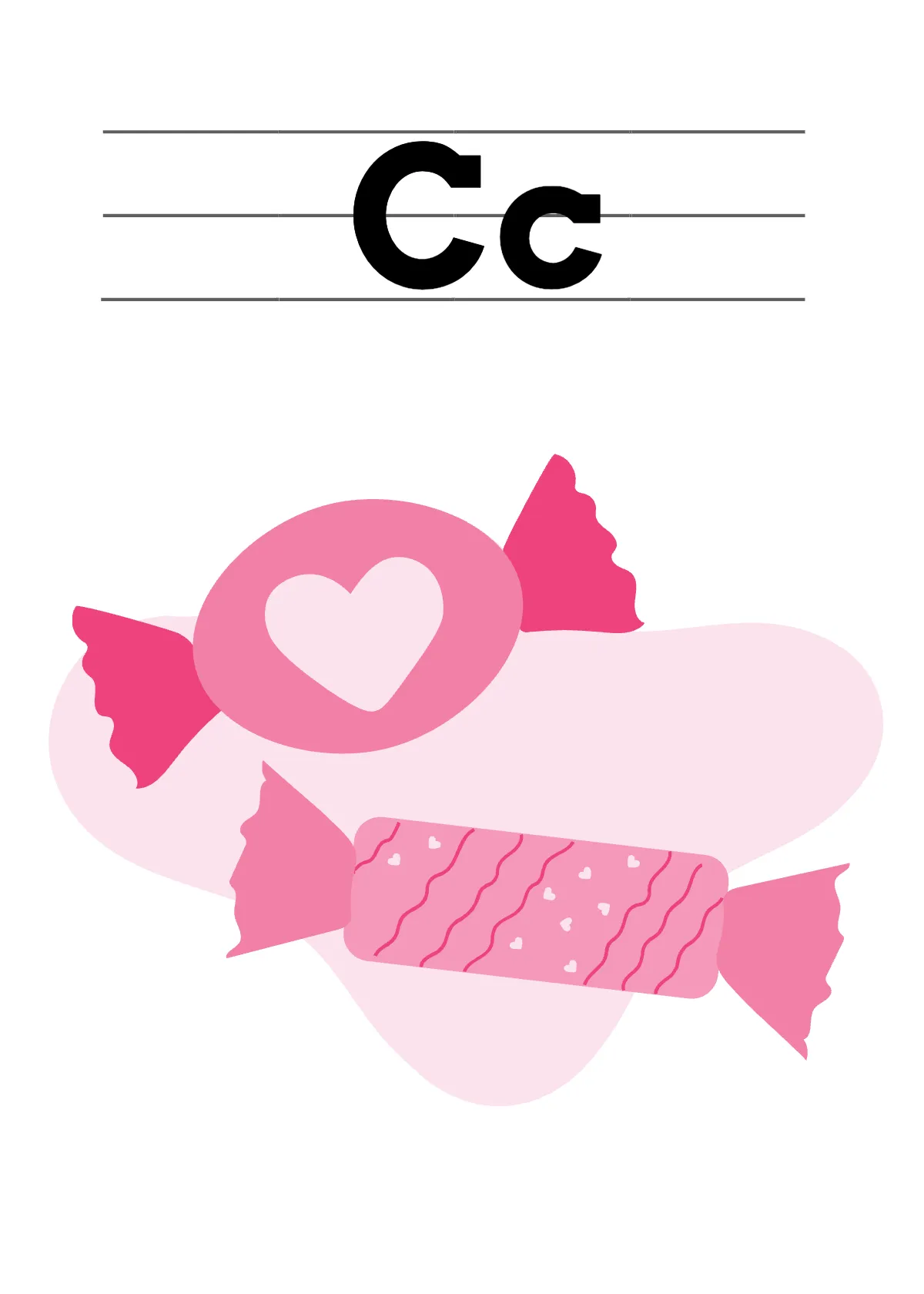 Free Letter Flashcards Template to Edit Online