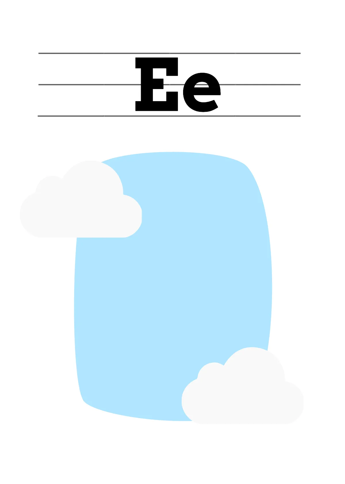 Free Letter Flashcards Template to Edit Online