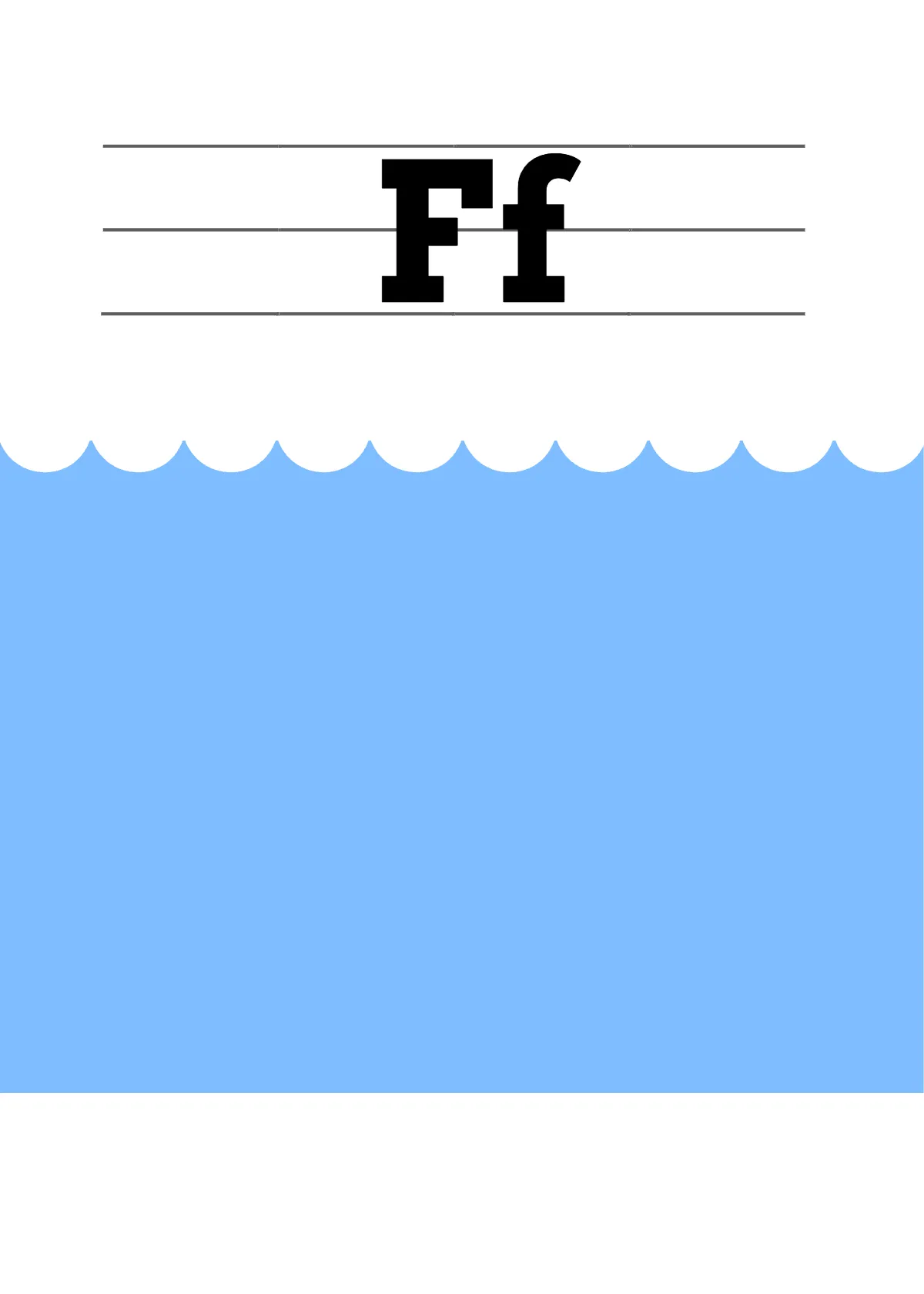 Free Letter Flashcards Template to Edit Online