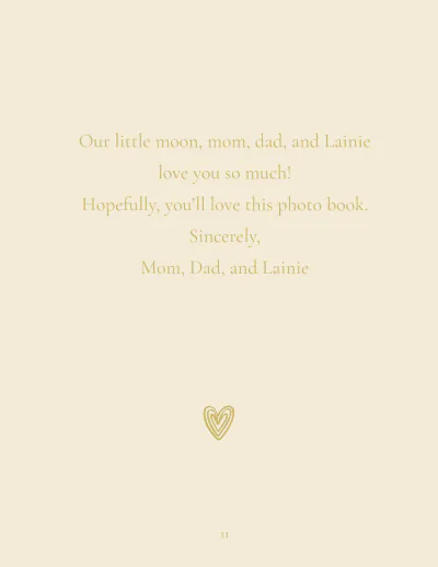 Free Adoption Photo Book Template to Edit Online