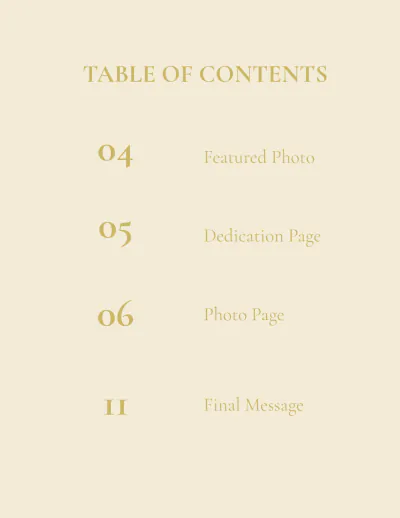Free Adoption Photo Book Template to Edit Online