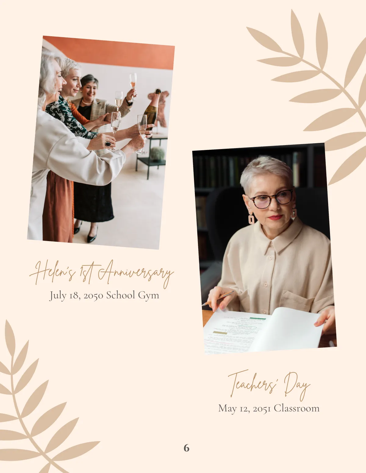 Free Retirement Photo Book Template to Edit Online