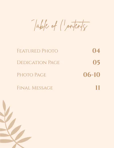 Free Retirement Photo Book Template to Edit Online