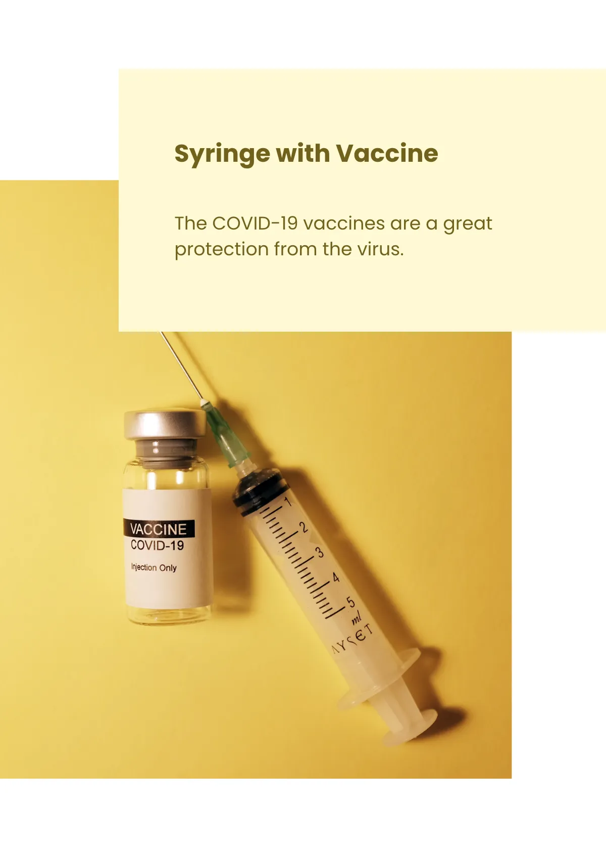 Free Covid Vaccine Magnet Template to Edit Online