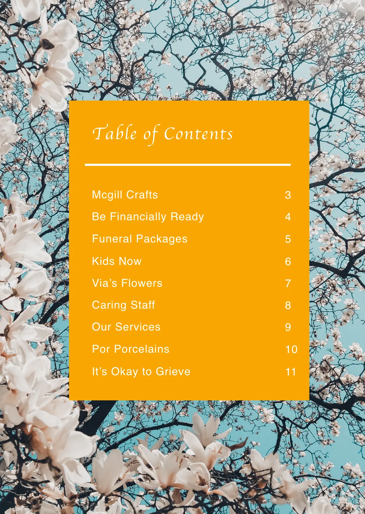 Free Funeral Booklet Template to Edit Online