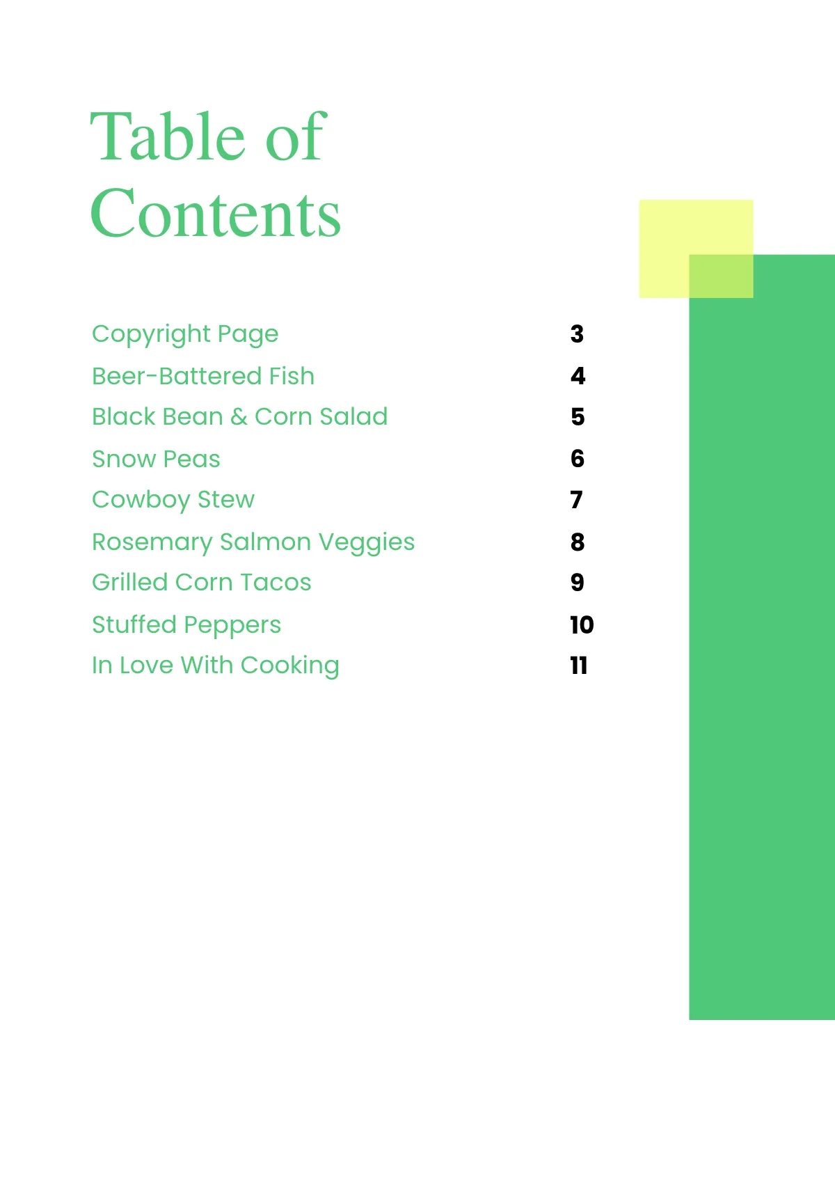 Free Recipe Booklet Template to Edit Online