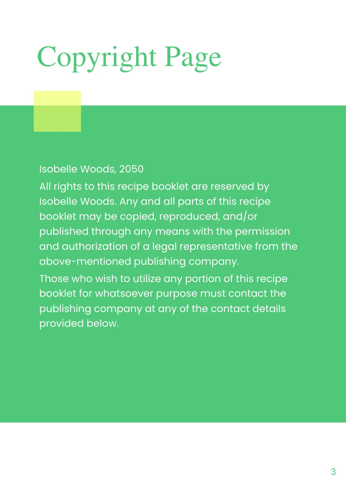 Free Recipe Booklet Template to Edit Online