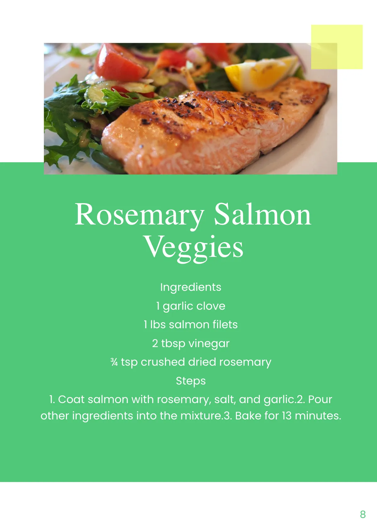 Free Recipe Booklet Template to Edit Online