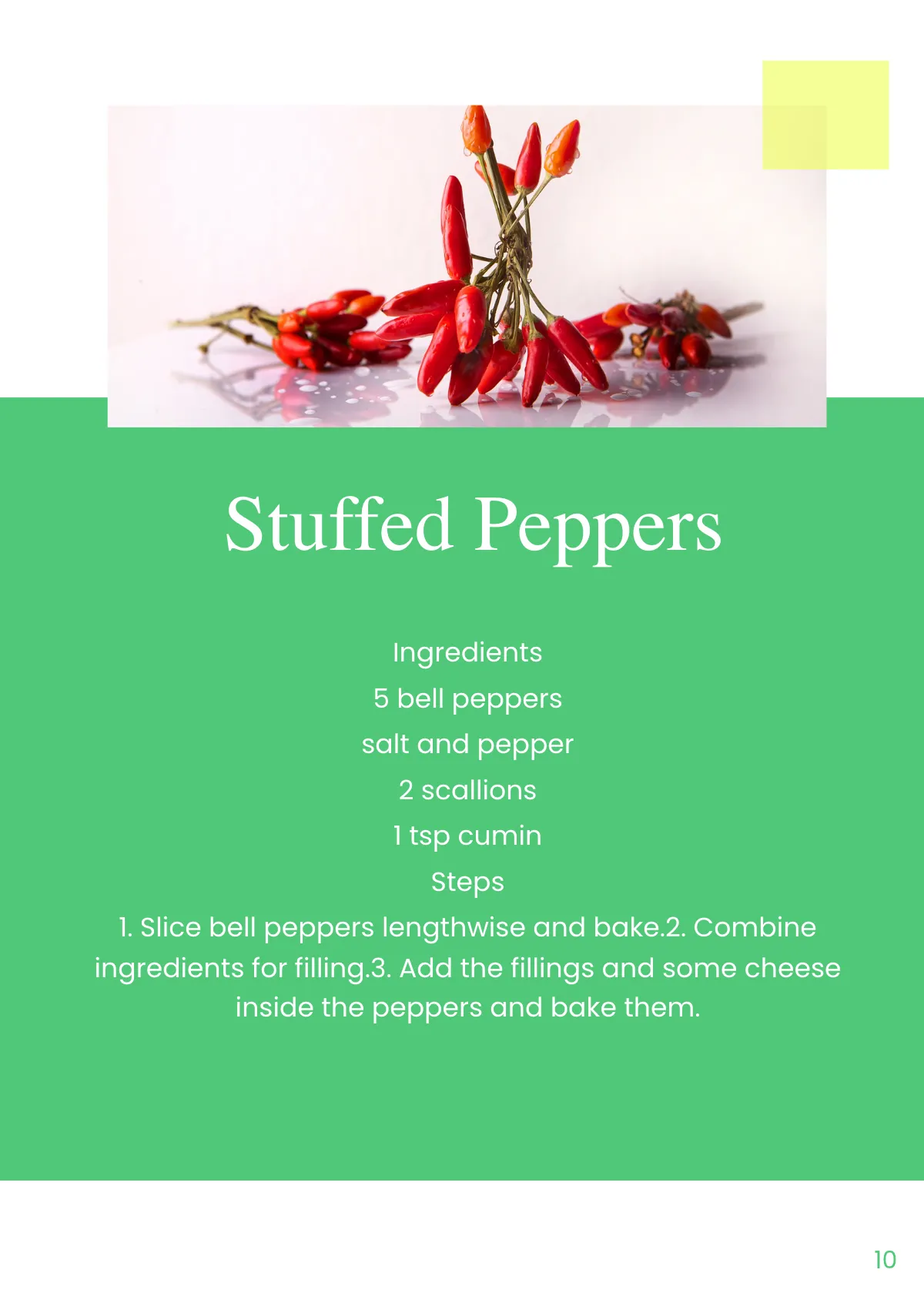 Free Recipe Booklet Template to Edit Online
