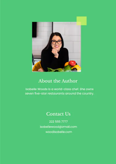 Free Recipe Booklet Template to Edit Online
