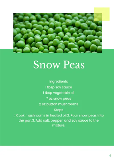 Free Recipe Booklet Template to Edit Online