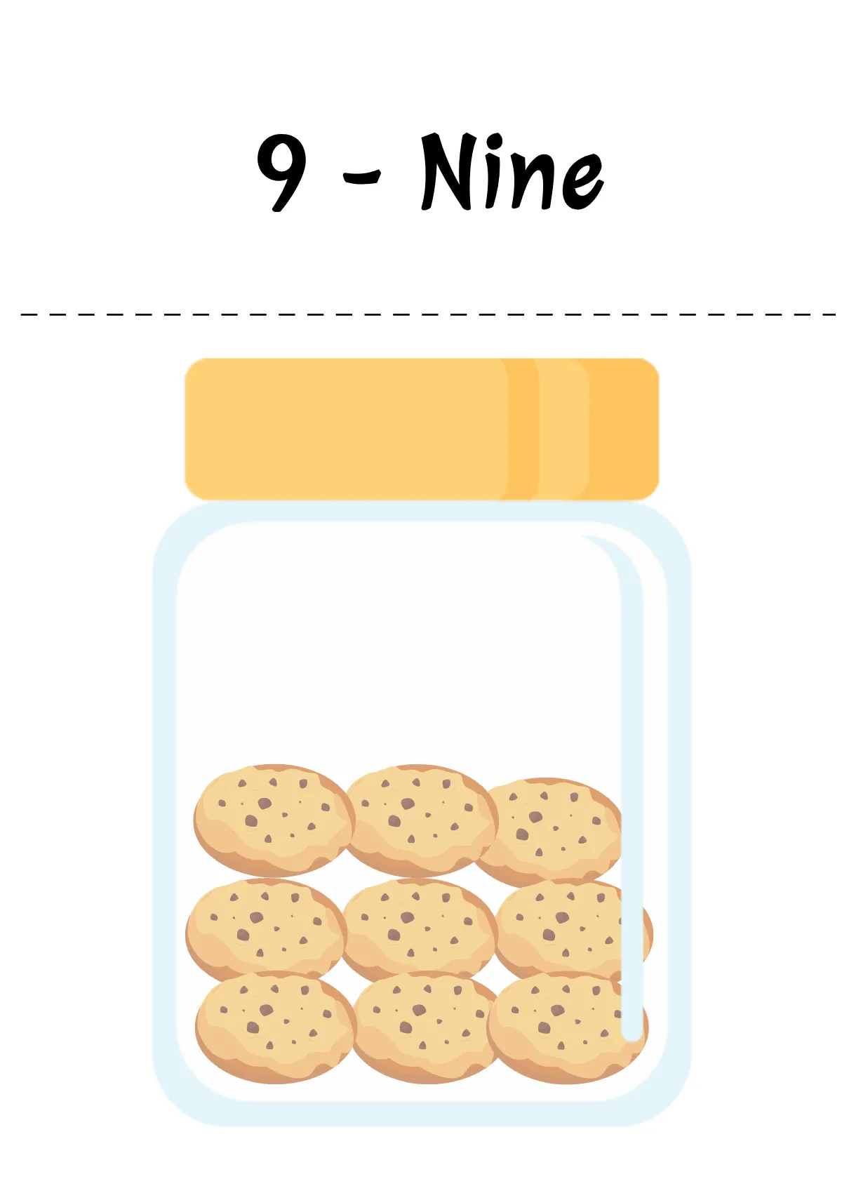 Free Number Flashcards Template to Edit Online