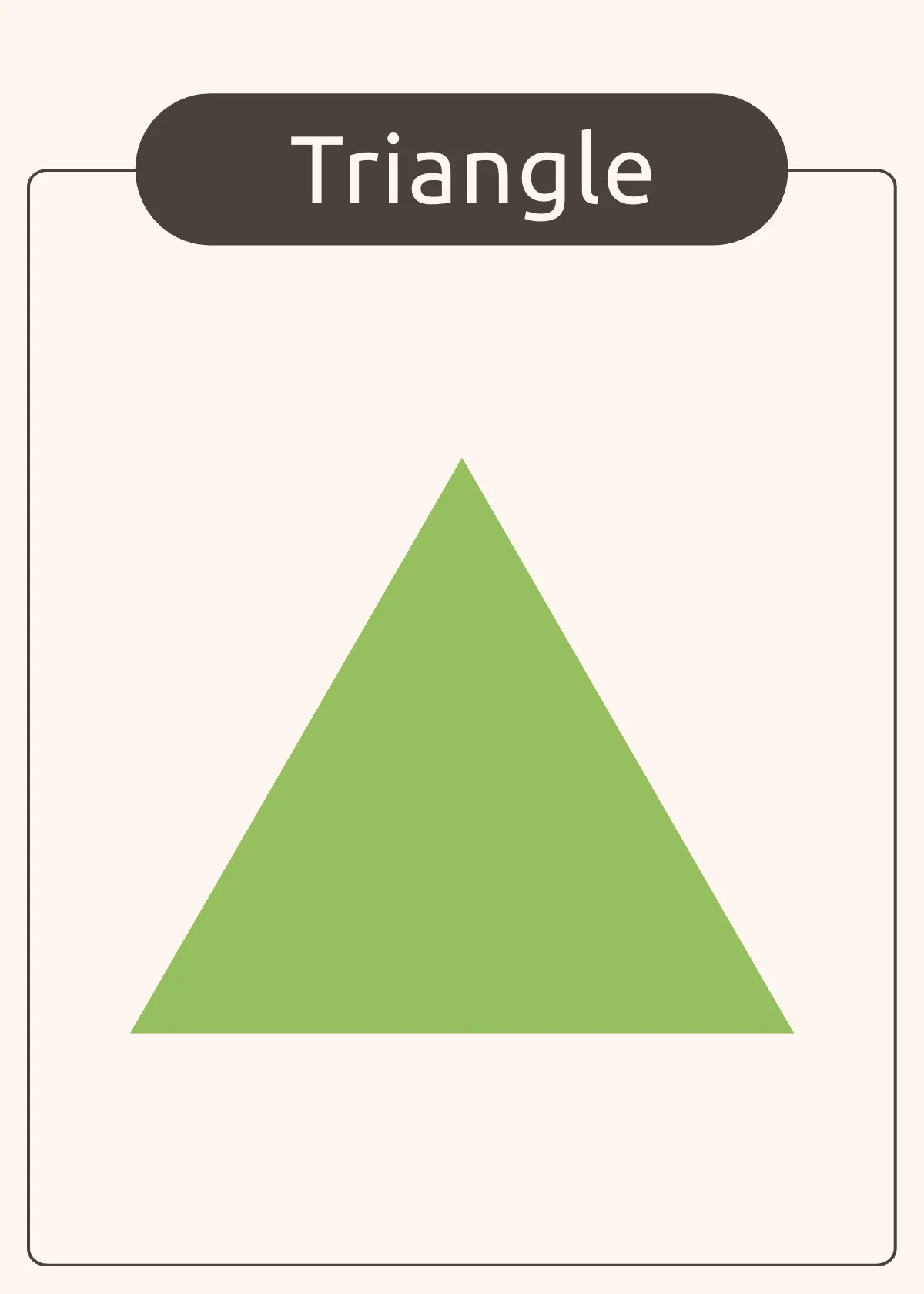 Free Shapes Flashcard Template to Edit Online
