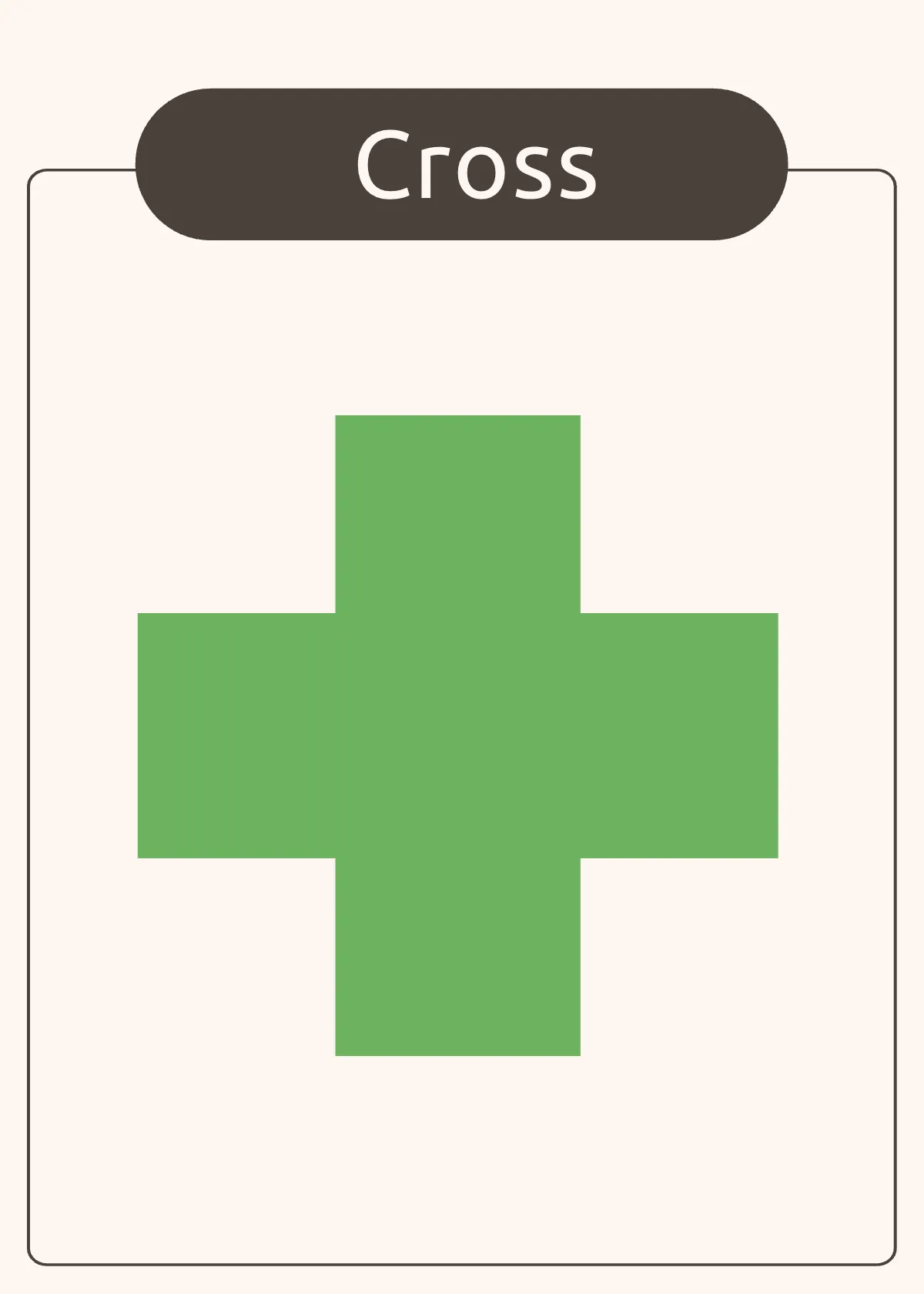 Free Shapes Flashcard Template to Edit Online