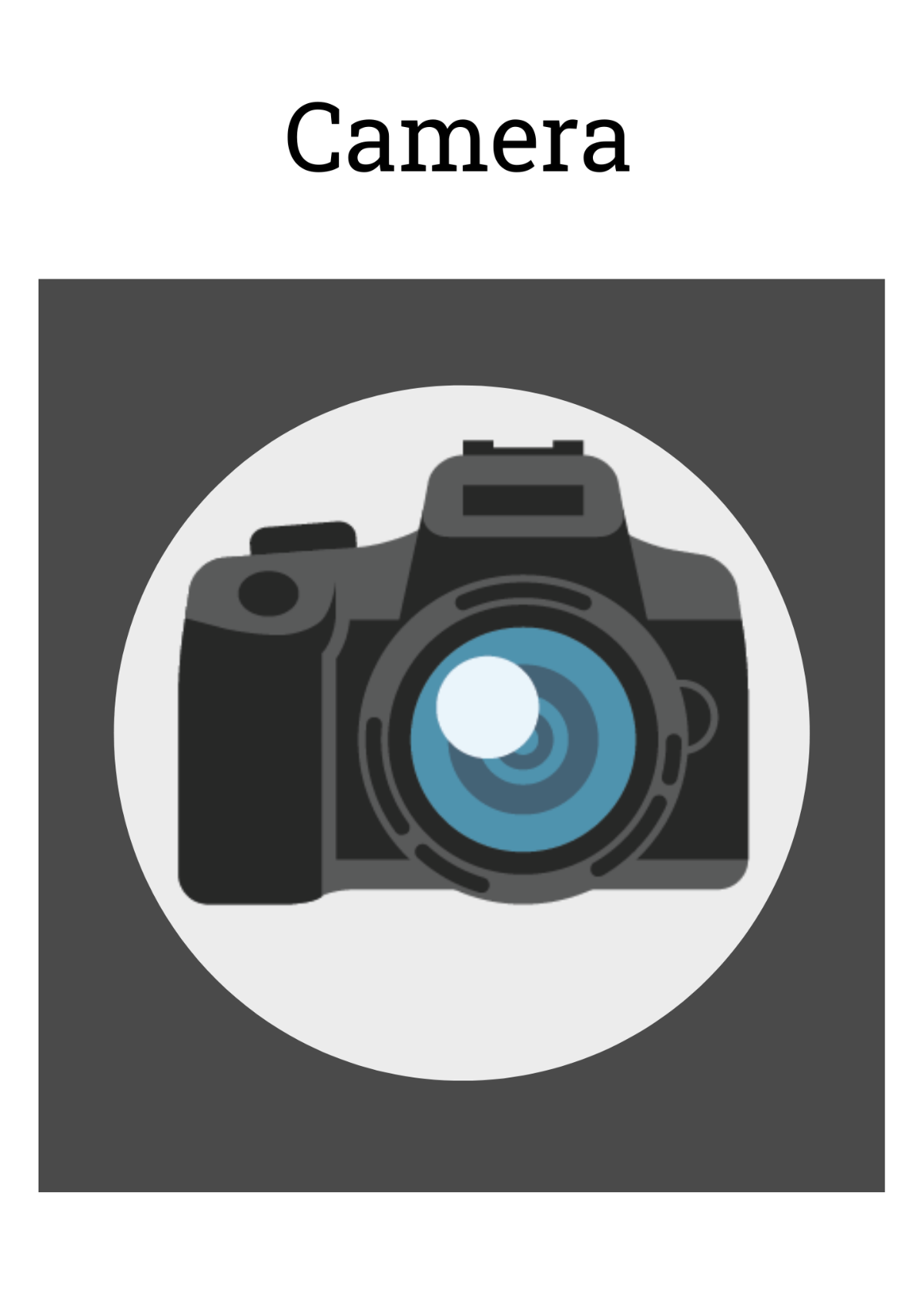 Photography Flashcards Template