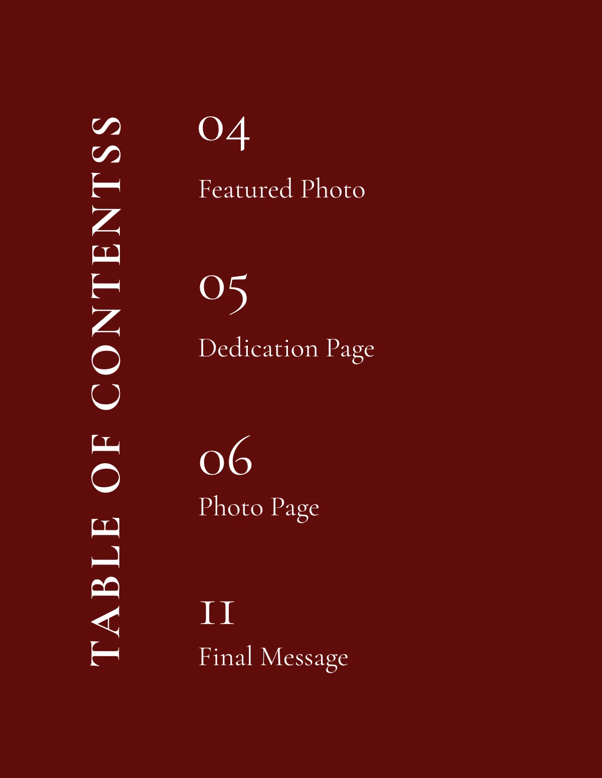 Free Family History Photo Book Template to Edit Online